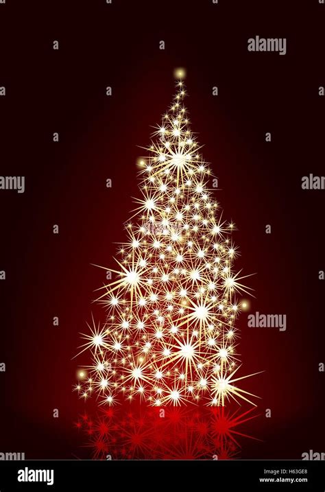 Sparkle Christmas Tree Stock Vector Image And Art Alamy