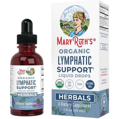 Mary Ruths Organic Lymphatic Support Liquid Drops 1 Fl Oz Liq