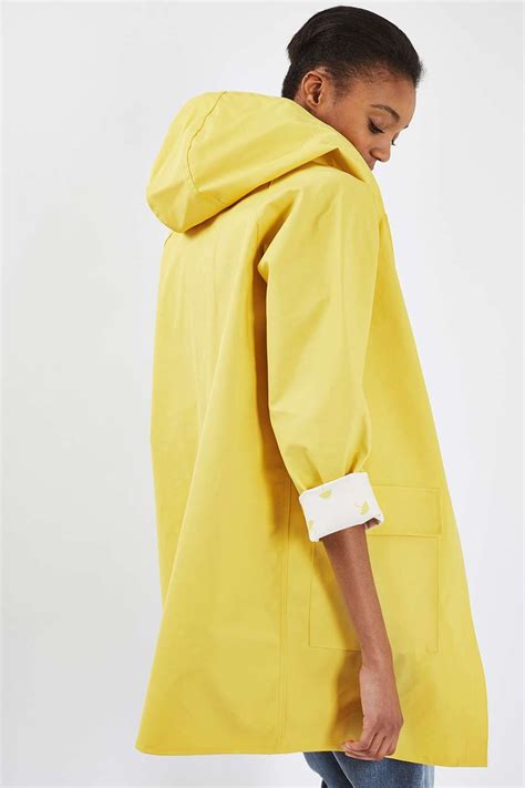 Longline Rain Mac Clothes Fashion Raincoat