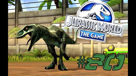 Nueva GeneraciÓn De Velociraptor Velociraptor Gen 2 Jurassic World The Game 80 Youtube