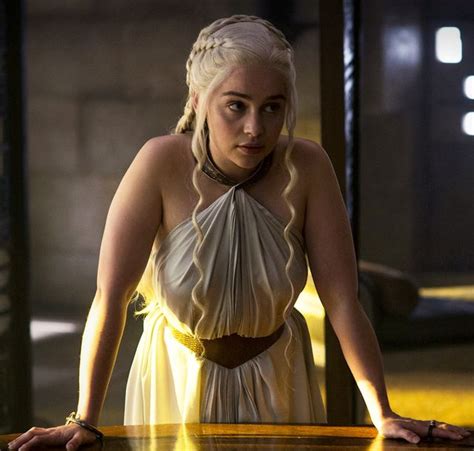 Emilia Daenerys Clarke Daenerys Targaryen Dress Game Of Thrones
