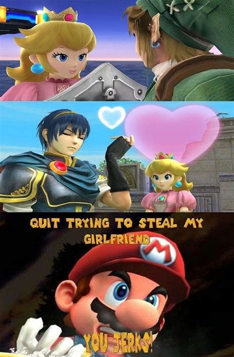 best memes about mario and peach s relationship
