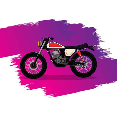 Japstyle Classic Motorcycle Vector 12393245 Vector Art At Vecteezy