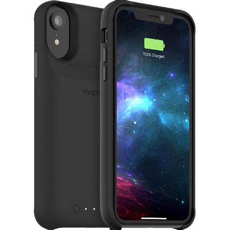 Mophie Mobile Case With Battery For Iphone Xr Black Mophie