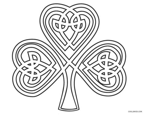 Collection of trinity shamrock cliparts (49). Holy Trinity Shamrock Coloring Coloring Pages