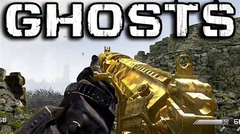 Call Of Duty Ghosts All Weapon Camos Gold Scale Autumn Caustic