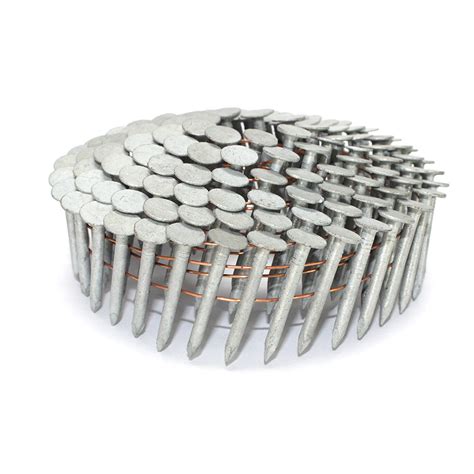 The right hot dip nails for the right project: 1 In. X 0.120 In. Hot Dipped Galvanized Coil Roofing Nails ...