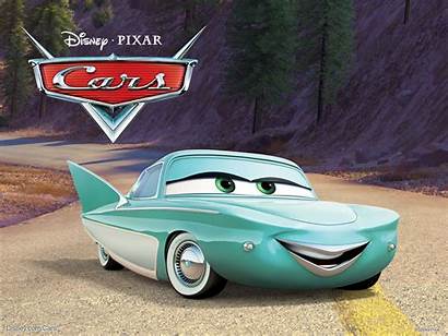 Cars Flo Pixar Disney Desktop Simplywallpaper Pixars