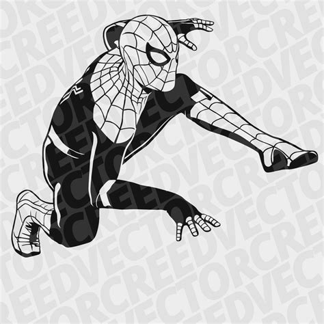 Spiderman Svg Cutting Files Spiderman Cricut Svg Cuttable Etsy