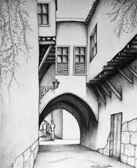 Discover More Than 144 Street Pencil Sketch Ineteachers