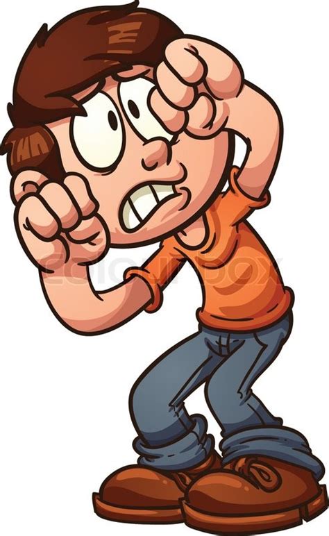 Animated Scared People Clipart Best