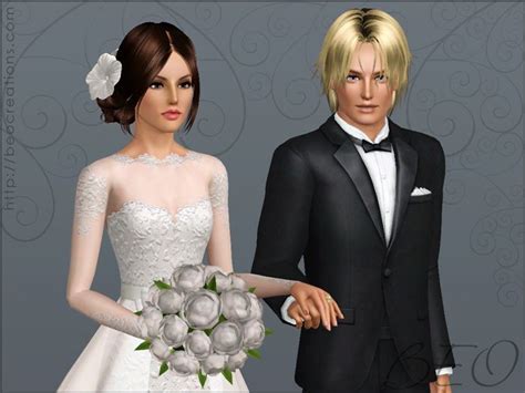 Wedding Bouquet For Sims 3 By Beo Sims 3 Wedding Wedding Bouquets