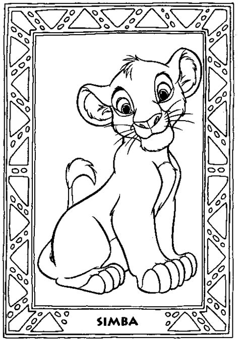 Coloring pages collection lion king coloring pages free pictures. Lion-King Coloring Page | Lion coloring pages, Animal ...