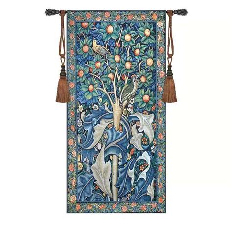 Belgium Jacquard Tapestry Gobelins European Cloth Art William Morris