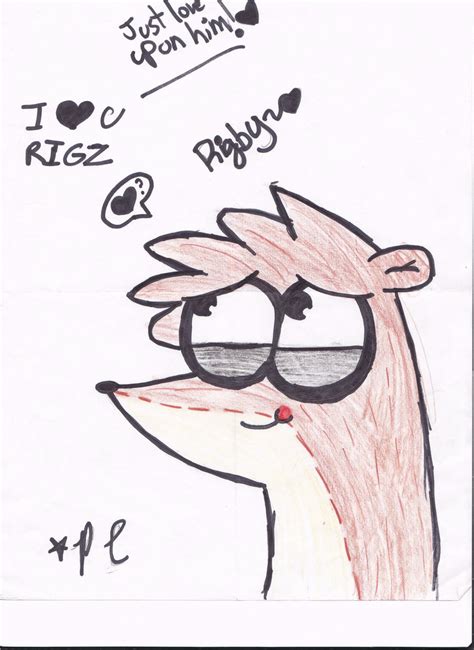 Cute Random Rigby Doodle By Cybertroniangirl01 On Deviantart