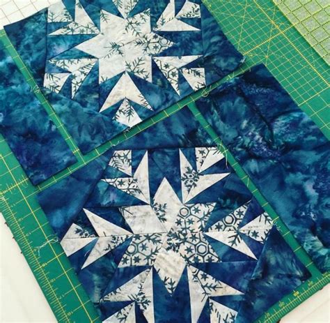 Free Quilt Pattern Snowflake I Sew Free Snowflake Quilt Quilt