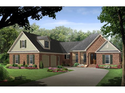 This garage can house up to 6 cars, or 1 rv and 4 cars. Regency Cove Traditional Home Plan 077D-0151 | House Plans ...