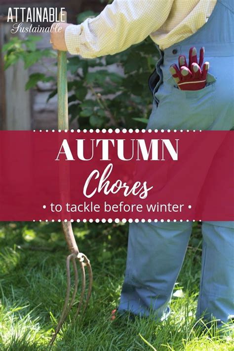 Handling Fall Clean Up Chores And Preparing For One Last Garden Crop