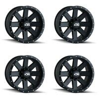 Available with 2, 3 or 4 backspace. Ford 18" X 8.5" Simulated Beadlock Wheels | eBay