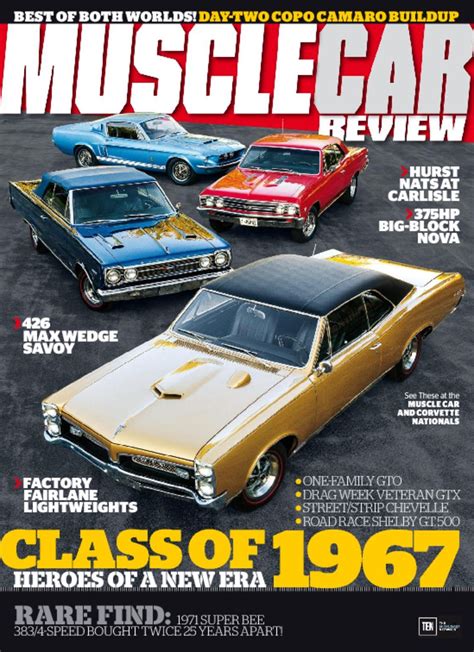 Muscle Car Review Magazine The Guide To Muscle Cars