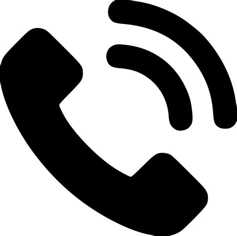 Phone Call Telephone Contact Dial Communication Ring Svg Png Icon Free