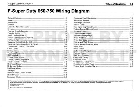 2017 Ford F-650 and F-750 Super Duty Truck Wiring Diagram ...