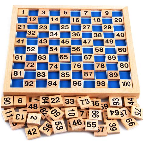 Montessori Mathematics Material Child Learning Wooden Educationa Number