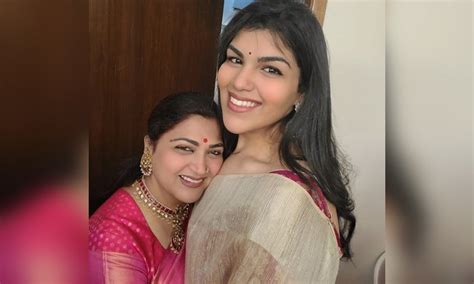 Kushboo Sundar With Her Daughters Latest Picss Going Viral In Social Media 🅰𝙡𝙡𝙧𝙤𝙪𝙙𝙖𝙙𝙙𝙖