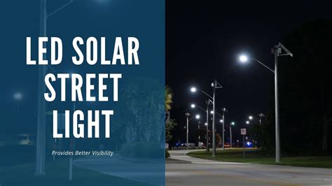 Solar Street Lighting Projects Overview