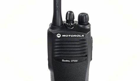 Motorola CP200 Radio 4 Channel VHF AAH50KDC9AA1AN | Two Way Direct