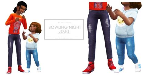 Bowling Night Skinny Jeans For Kids And Toddlers At Onyx