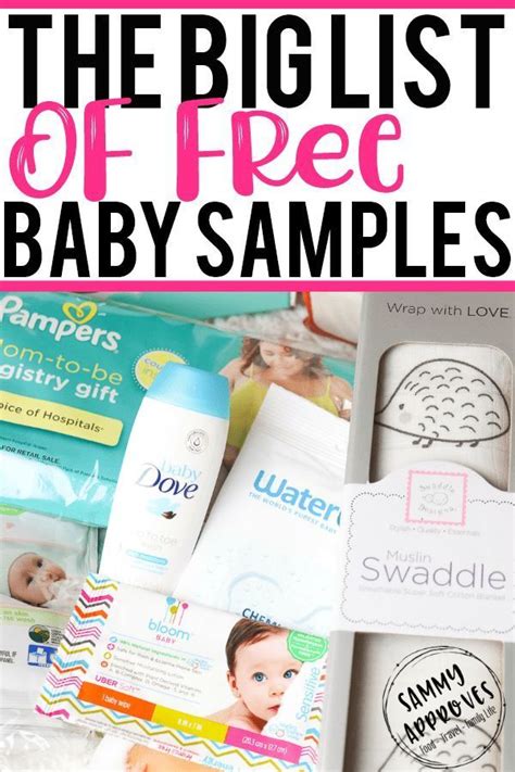 The Ultimate List Of Free Baby Samples Free Baby Samples Baby