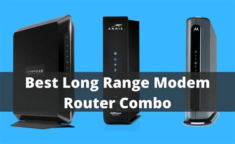 The 7 Best Modem Router Combo In 2023 Long Range Routers