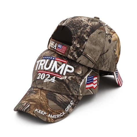 Donald Trump Hat Camouflage Cap Keep America Great Maga Hat President 2024 Ebay