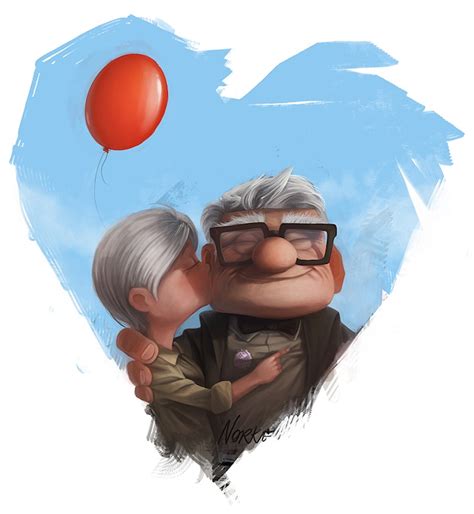 Charming Pixar Up Inspired Fan Art