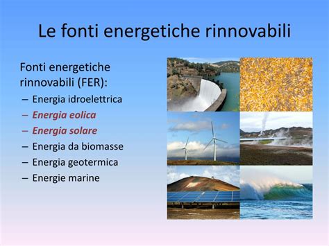 Ppt Le Fonti Energetiche Rinnovabili Powerpoint Presentation Free