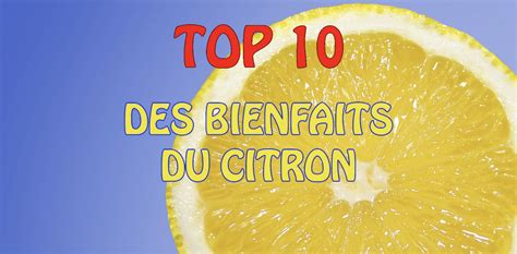 Top 10 Des Bienfaits Du Citron Vulgaris Médical