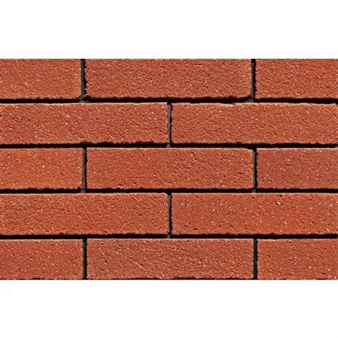 Red Modern Clay Brick Wall Cladding At Rs 50square Feet In Faridabad