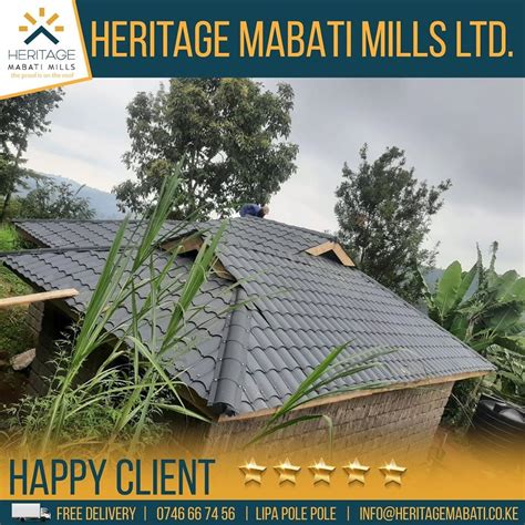 A Happy Customer From Heritage Mabati Factory Mills