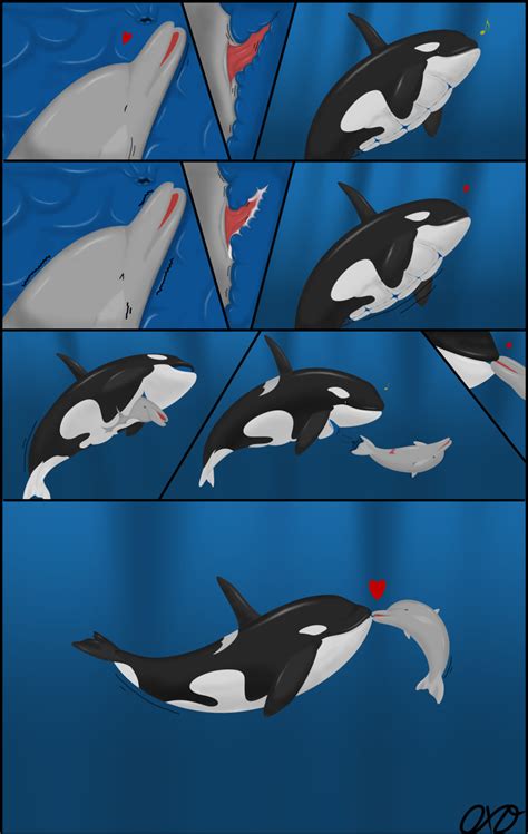 Rule 34 Cetacean Cum Dolphin Feral Heart Mammal Marine Open Mouth Orca Orcaxdragon Vore Whale