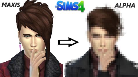 The Sims 4caleb Vatore Extreme Alpha Makeovercreate A Simslink