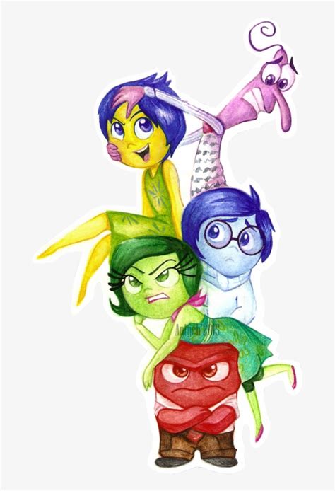 Drawing Fear Inside Out Library Inside Out Emotions Png Free