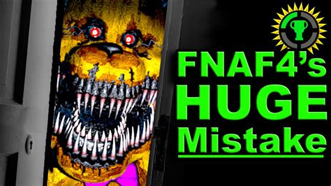 Game Theory Fnaf 4 Got It All Wrong Youtube