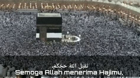 Doa Menyambut Kepulangan Jamaah Haji Youtube