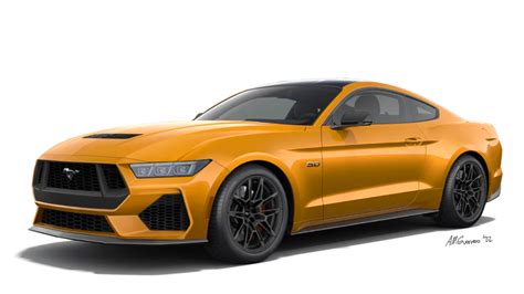 2024 Ford Mustang Render