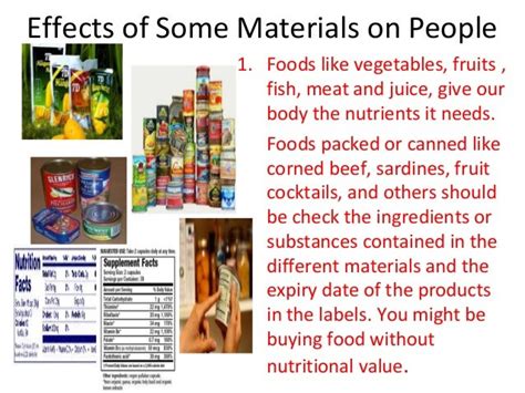 2materials Found At Home According To Their Usesppt2nd