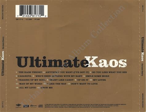 Ultimate Kaos The Kaos Theory 1998 Randb Group Urban Groove Album