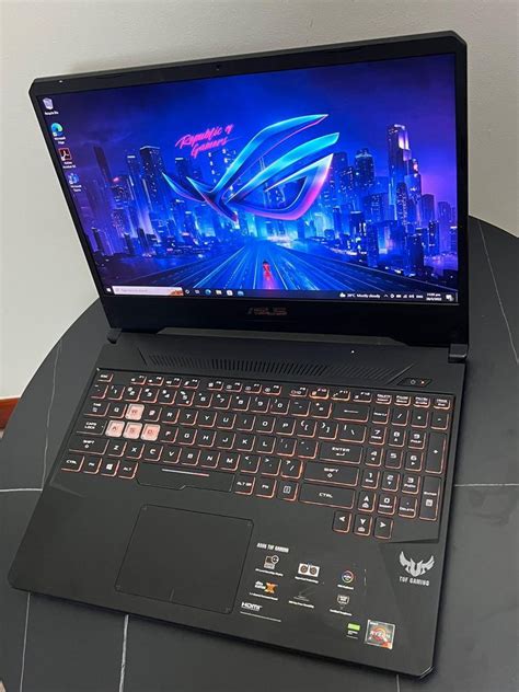Rtx 2060 Asus Tuf Gaming Fx505 Gaming Laptop Ryzen 7 16gb 512gb