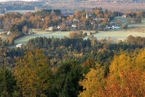 East Peacham Vermont In Autumn Photograph By John Burk
