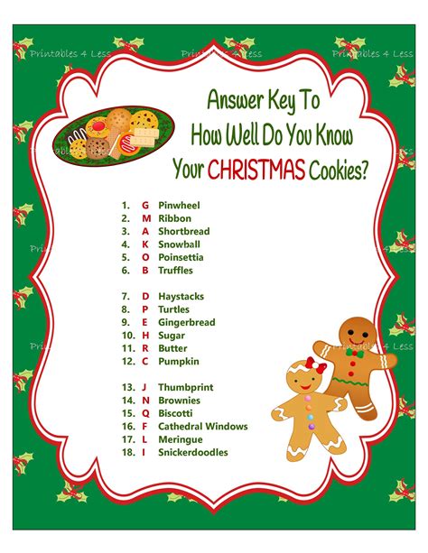 Holiday Office Party Games Free Printable Pdf Printable Online